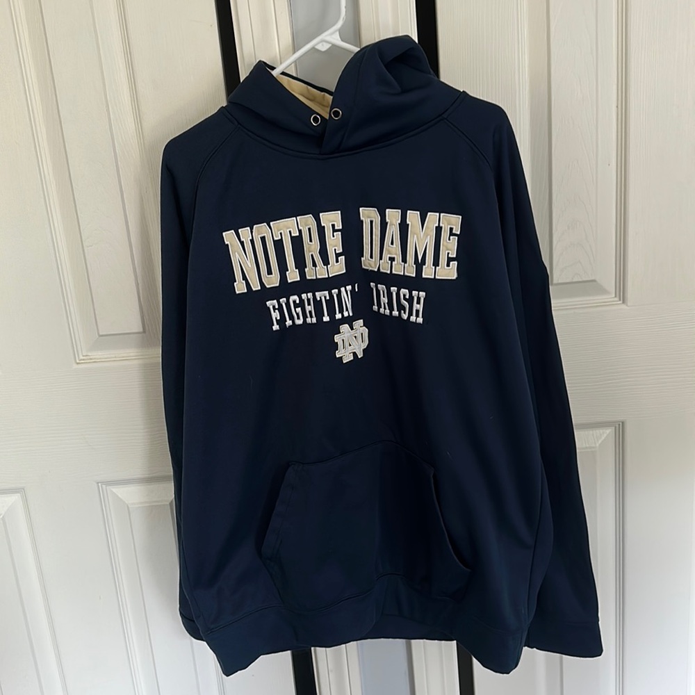 Size XL Notre Dame hoodie